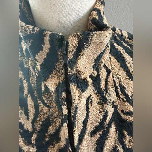 VTG Zebra Print Jacket - Picture 3 of 4
